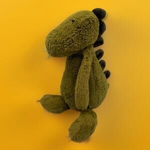 JELLYCAT Bashful Dino retired plush soft toy dinosaur